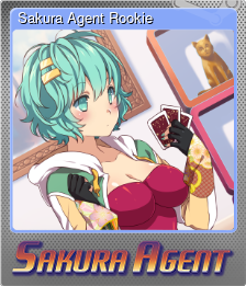 Series 1 - Card 1 of 5 - Sakura Agent Rookie