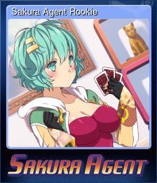 Series 1 - Card 1 of 5 - Sakura Agent Rookie