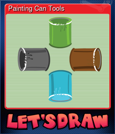 Series 1 - Card 2 of 7 - Painting Can Tools