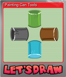Series 1 - Card 2 of 7 - Painting Can Tools