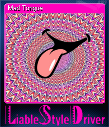 Series 1 - Card 3 of 5 - Mad Tongue