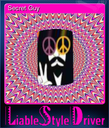 Series 1 - Card 5 of 5 - Secret Guy