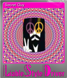 Series 1 - Card 5 of 5 - Secret Guy