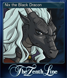 Series 1 - Card 9 of 10 - Nix the Black Dracon