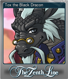 Series 1 - Card 3 of 10 - Tox the Black Dracon