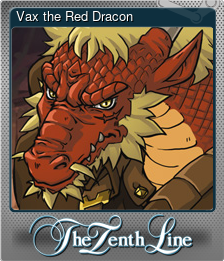 Series 1 - Card 8 of 10 - Vax the Red Dracon