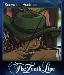 Series 1 - Card 5 of 10 - Sonya the Huntress