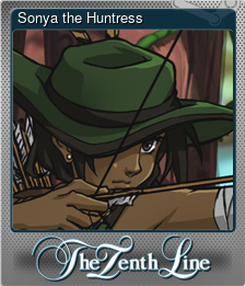 Series 1 - Card 5 of 10 - Sonya the Huntress