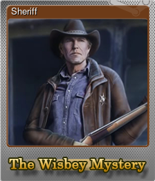 Series 1 - Card 1 of 7 - Sheriff