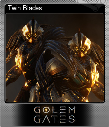 Series 1 - Card 5 of 6 - Twin Blades