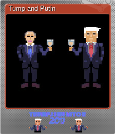 Series 1 - Card 1 of 6 - Tump and Putin