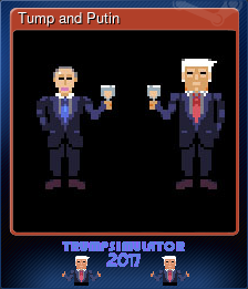 Series 1 - Card 1 of 6 - Tump and Putin