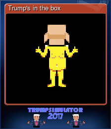 Series 1 - Card 2 of 6 - Trump's in the box