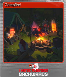 Series 1 - Card 1 of 9 - Campfire!