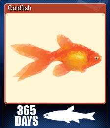 Series 1 - Card 2 of 10 - Goldfish