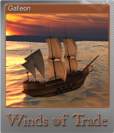 Series 1 - Card 6 of 6 - Galleon