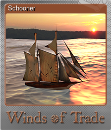 Series 1 - Card 3 of 6 - Schooner