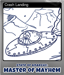 Series 1 - Card 4 of 10 - Crash Landing