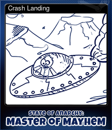 Series 1 - Card 4 of 10 - Crash Landing