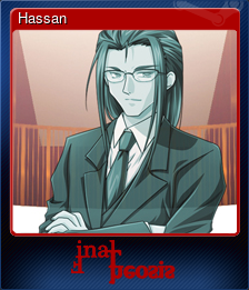 Series 1 - Card 4 of 10 - Hassan