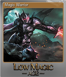 Series 1 - Card 2 of 6 - Magic Warrior