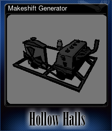 Series 1 - Card 6 of 6 - Makeshift Generator