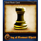 Gold Rook Card