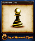 Gold Pawn Card