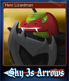 Series 1 - Card 4 of 7 - Hero Lizardman