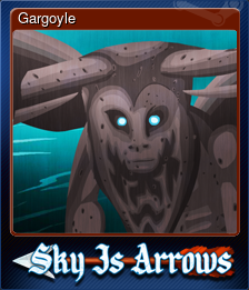 Series 1 - Card 2 of 7 - Gargoyle