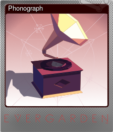 Series 1 - Card 3 of 6 - Phonograph