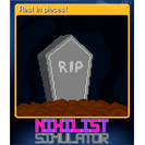 Rest in pieces!