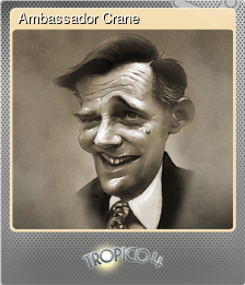 Series 1 - Card 2 of 8 - Ambassador Crane