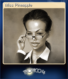 Series 1 - Card 7 of 8 - Miss Pineapple