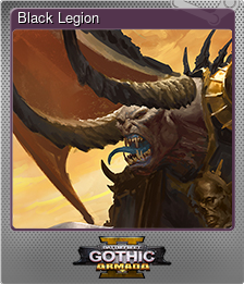 Series 1 - Card 2 of 8 - Black Legion