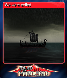 Series 1 - Card 6 of 8 - We were exiled