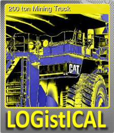 Series 1 - Card 9 of 9 - 200 ton Mining Truck