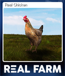 Series 1 - Card 6 of 6 - Real Chicken