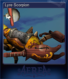 Series 1 - Card 9 of 10 - Lyre Scorpion