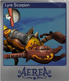 Series 1 - Card 9 of 10 - Lyre Scorpion