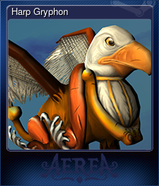 Series 1 - Card 8 of 10 - Harp Gryphon
