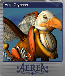 Series 1 - Card 8 of 10 - Harp Gryphon