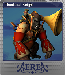 Series 1 - Card 10 of 10 - Theatrical Knight