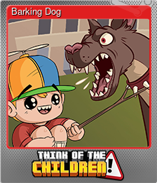 Series 1 - Card 1 of 5 - Barking Dog