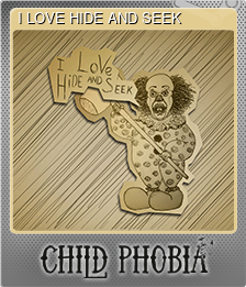 Series 1 - Card 5 of 8 - I LOVE HIDE AND SEEK