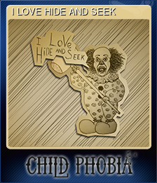 Series 1 - Card 5 of 8 - I LOVE HIDE AND SEEK