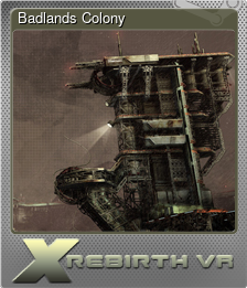 Series 1 - Card 2 of 6 - Badlands Colony