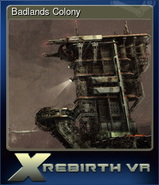 Series 1 - Card 2 of 6 - Badlands Colony