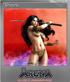 Series 1 - Card 6 of 6 - Sheyna