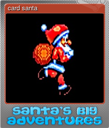 Series 1 - Card 1 of 5 - card santa
